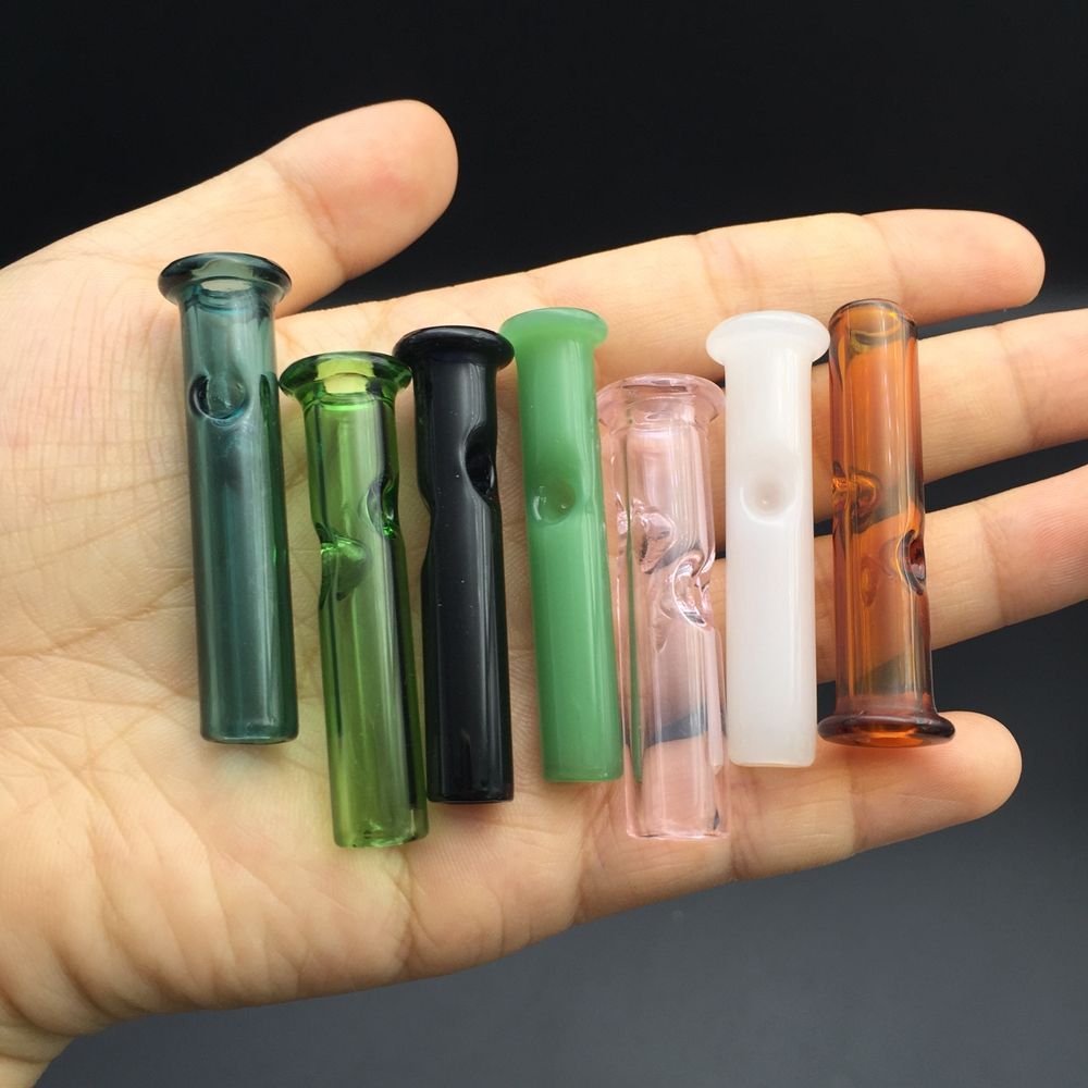 2020 Glass Filter Tips Feel Tips For Tobacco Dry Herb RAW Rolling