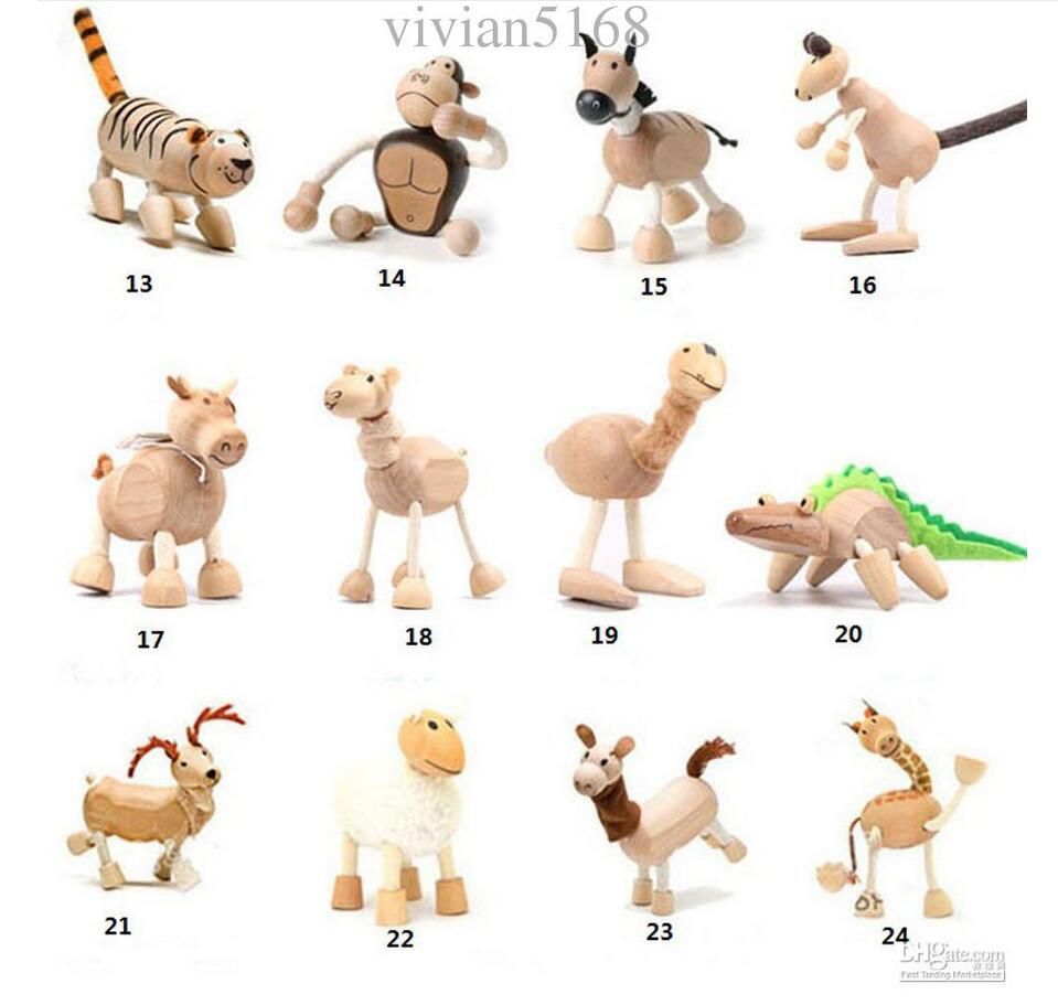 2018 Maple Wood Handmade Moveable Animals Toy Farm Animal Wooden Zoo 2018 Maple Wood Handmade Moveable Animals Toy Farm Animal Wooden Zoo Baby Educational Toys From Vivian5168 85 43 Dhgate Com