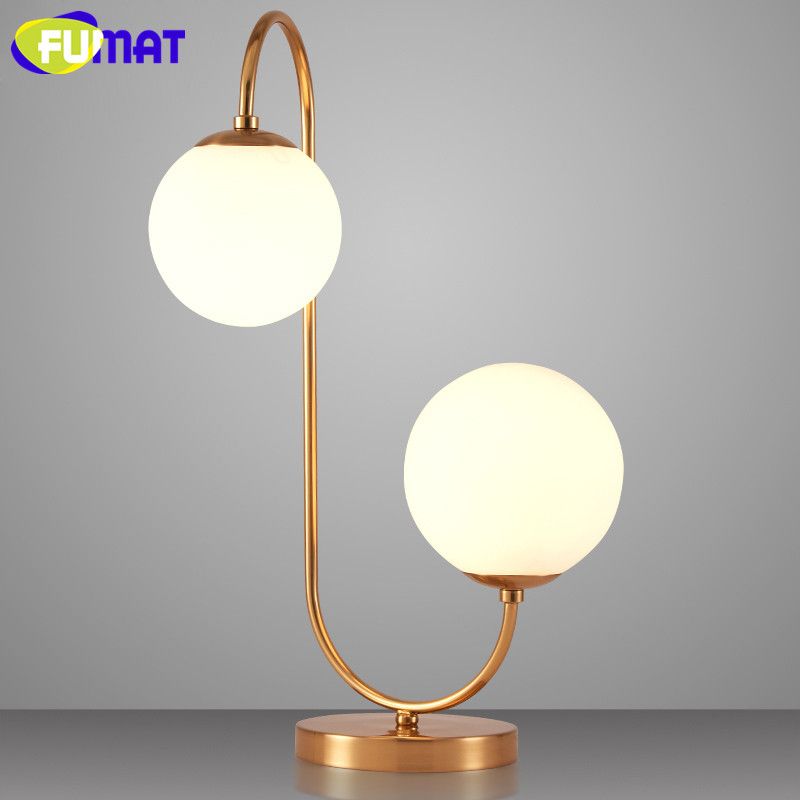 2018 Creative Glass Globes Table Lamps Bedroom Bedside Light 2018 Creative Glass Globes Table Lamps Bedroom Bedside Light Study Minimalist Desk Lamp Nordic White From Lightintheroom