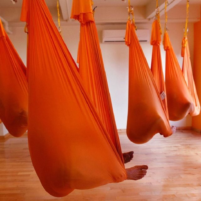 2017 Hammock Yoga Swing Anti Gravity Yoga Stretch Resistance Bands 30 - 2017 Hammock Yoga Swing Anti Gravity Yoga Stretch Resistance Bands