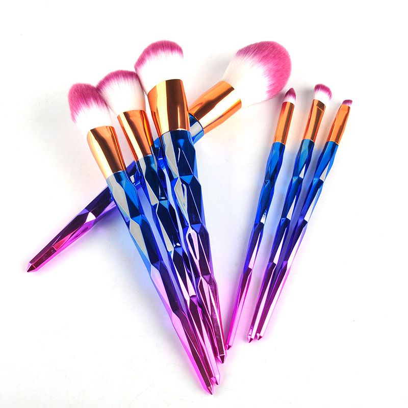 Spiral Makeup Brush Set Vander Cream Face Power Brushes Multipurpose