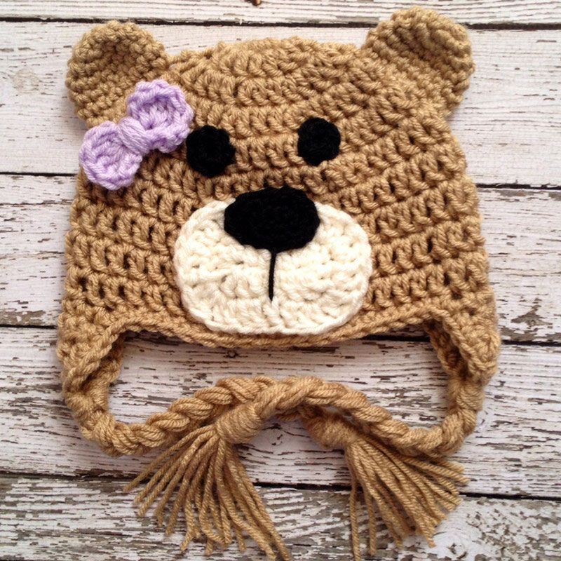 baby girl winter hats with ear flaps