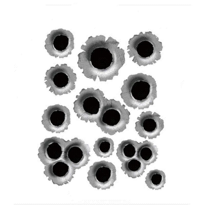 4 Styles 3D Bullet Hole Car Stickers DIY Scratches Cover Car Styling