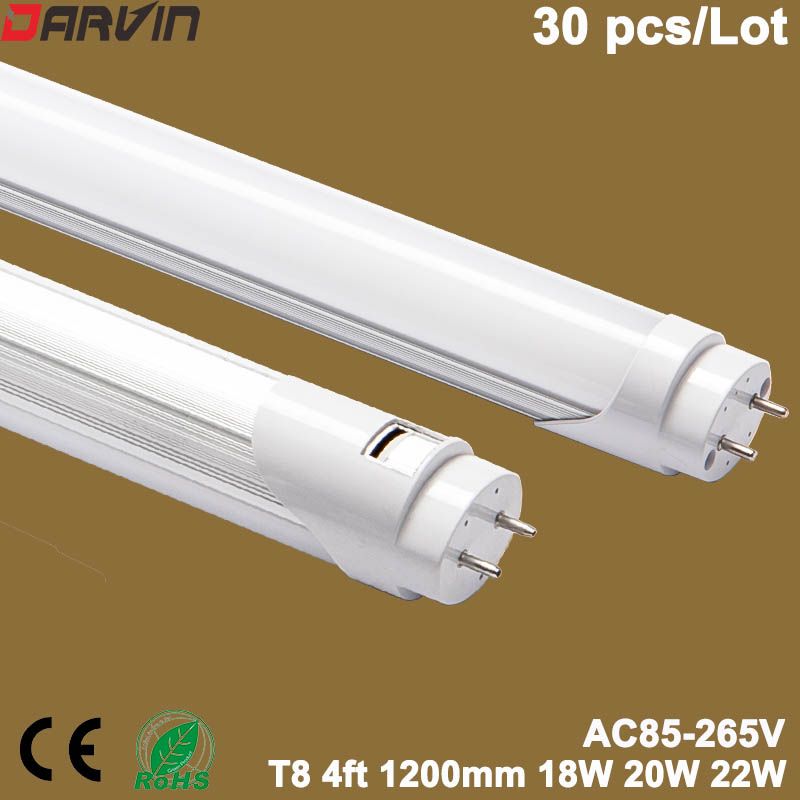 Fluorescent Light 4ft 4 Feets T8 Split Led 110v 220v Fluorescent Light 4ft 4 Feets T8 Split Led 110v 220v Smd2835 Lamp High Lumen Energy Saving