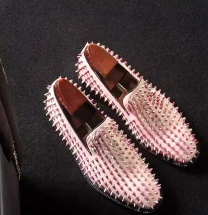 2017 Mens Shoes Brand Hot Design Rivets 