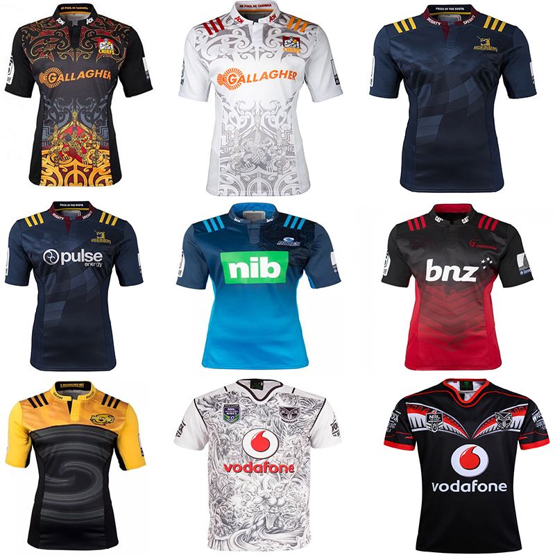 2019 Men'S Sports 2016 New Zealand Super Rugby Football Clothes Jersey