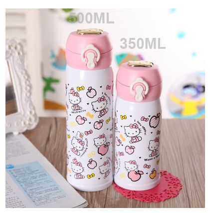 wholesale new anime hello kitty cup thermos child stainless thermos