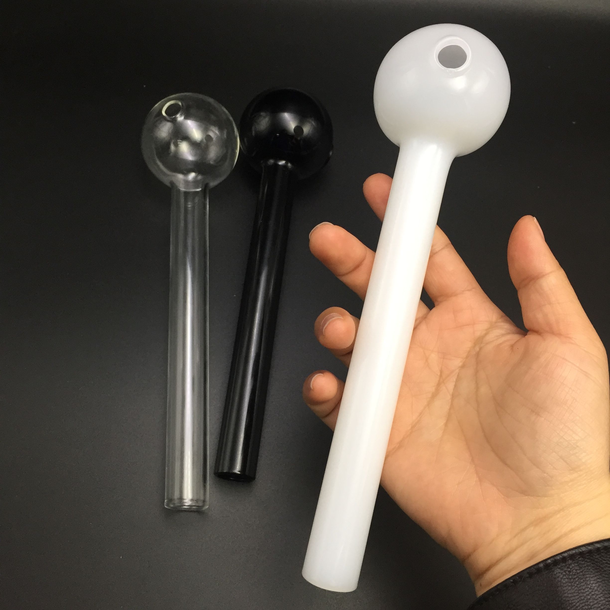 2021 High Quality Color Pyrex Glass Oil Burner Pipe Water Pipes Tobacco