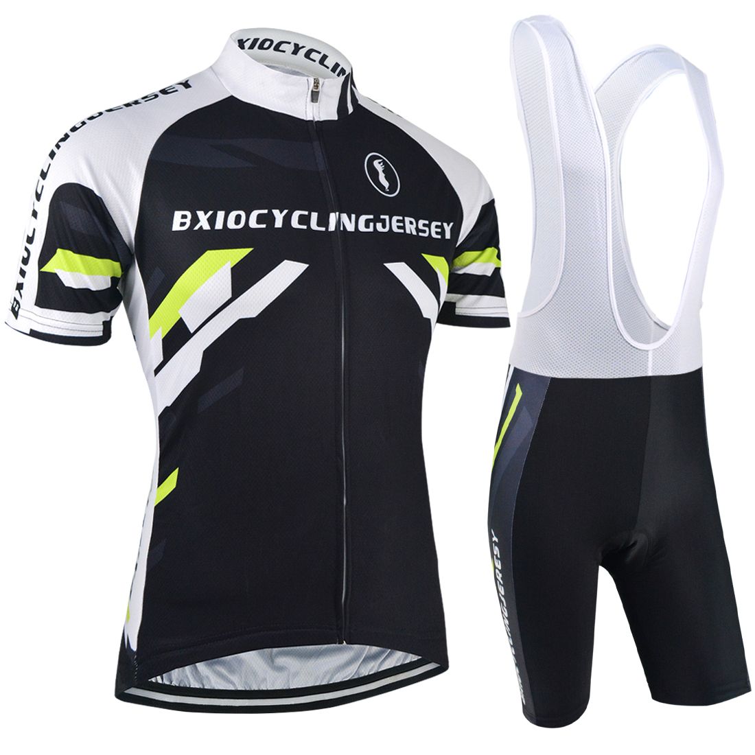 Shorts S-3XL Bib Panda Fashion Cycling Bike Short Sleeve Clothing Set Jersey