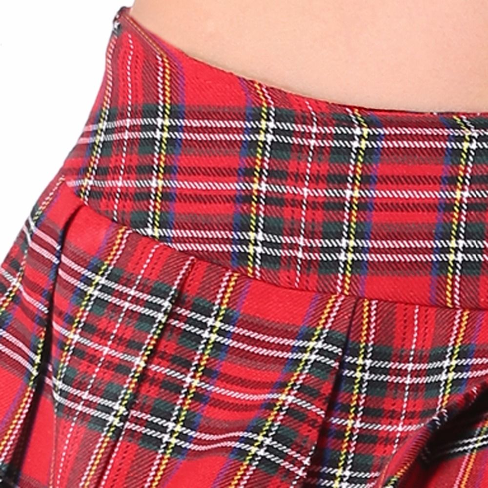 2019 Sexy Lingerie Cosplay Schoolgirl Micro Mini Skirt Plaid Role Play  Student Uniform Women Sex Erotica Costumes Porn Underwear Red From  Amyshop2, ...