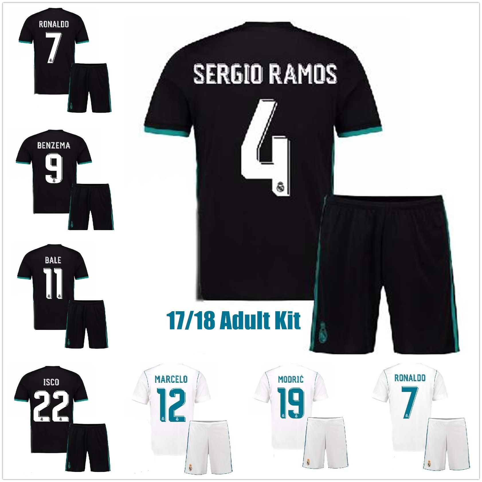 real madrid black uniform