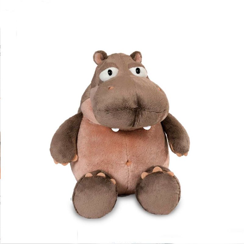grey hippo stuffed animal