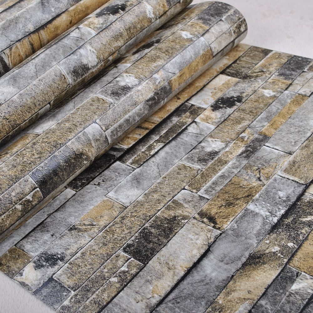 3d Wall Paper Brick Thicken Pvc Stone Wallpapers Vinyl Wallpaper 3d Wall Paper Brick Thicken Pvc Stone Wallpapers Vinyl Wallpaper Roll For Walls Papel Pintado Vintage De Parede Tijolo Hd