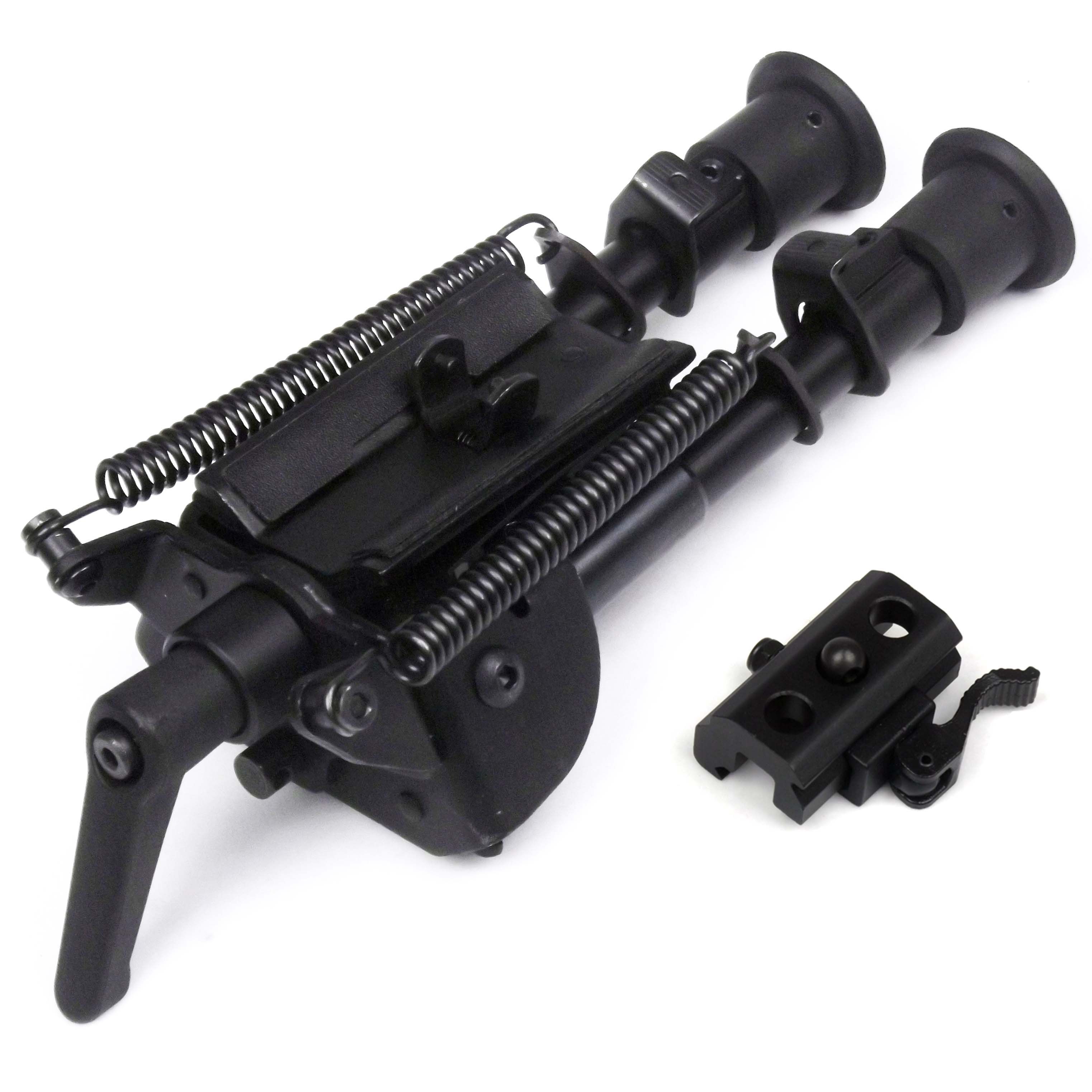 69 Inch Harris Bipod High Shockproof Swivel Tilting Bipod with