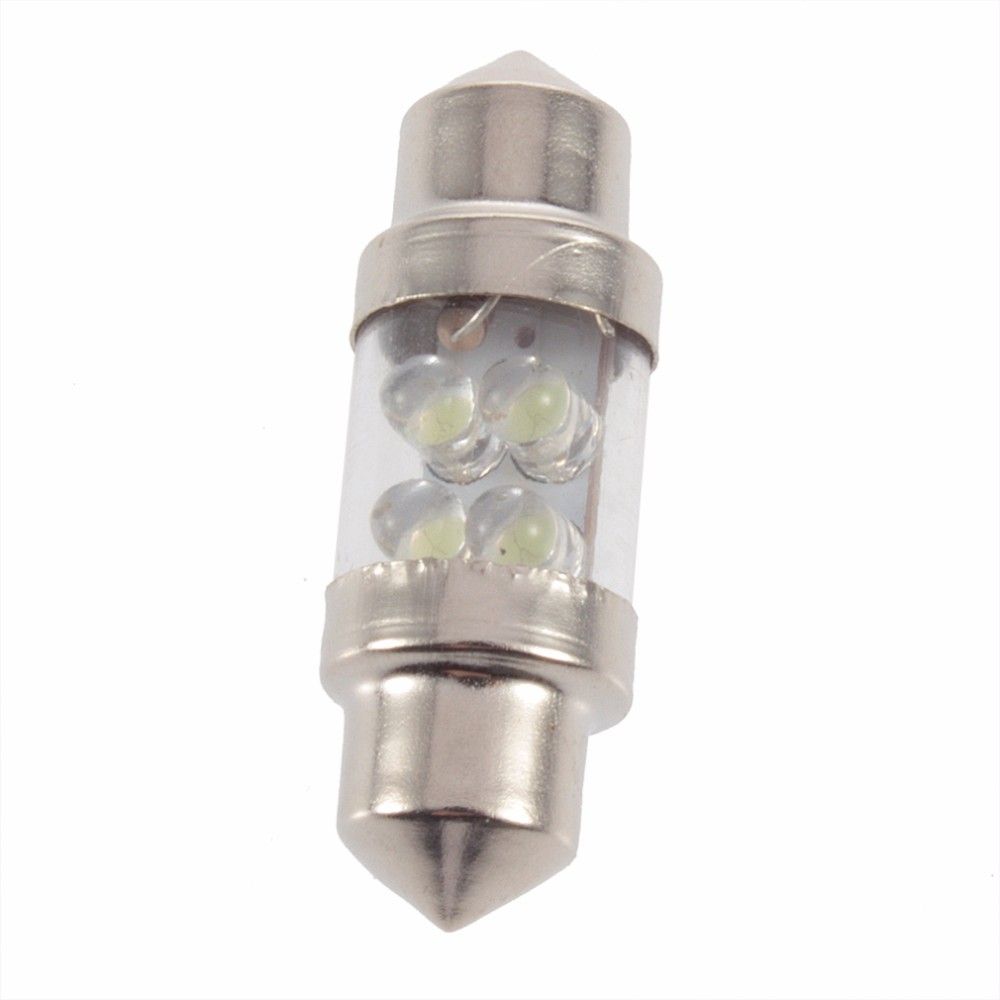 4 LED Auto Car Dome Festoon Interior Bulb Roof Light Lamp 31mm Bulb For
