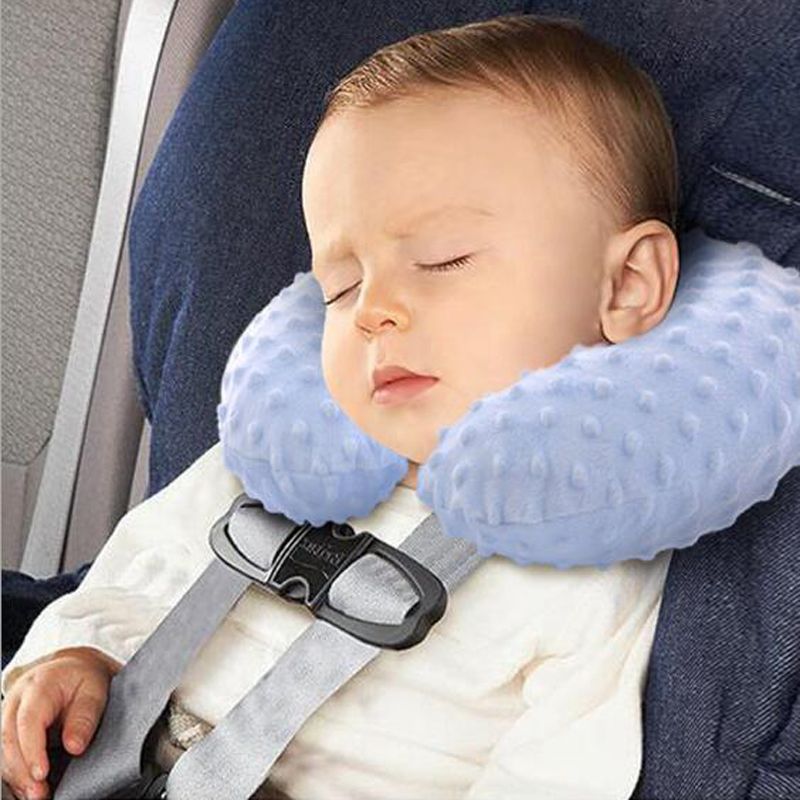 Whole Infant Child Safety Seat Neck Pillow Headrest Travel Car Soft Baby Inflatable Protection Stroller Accessories