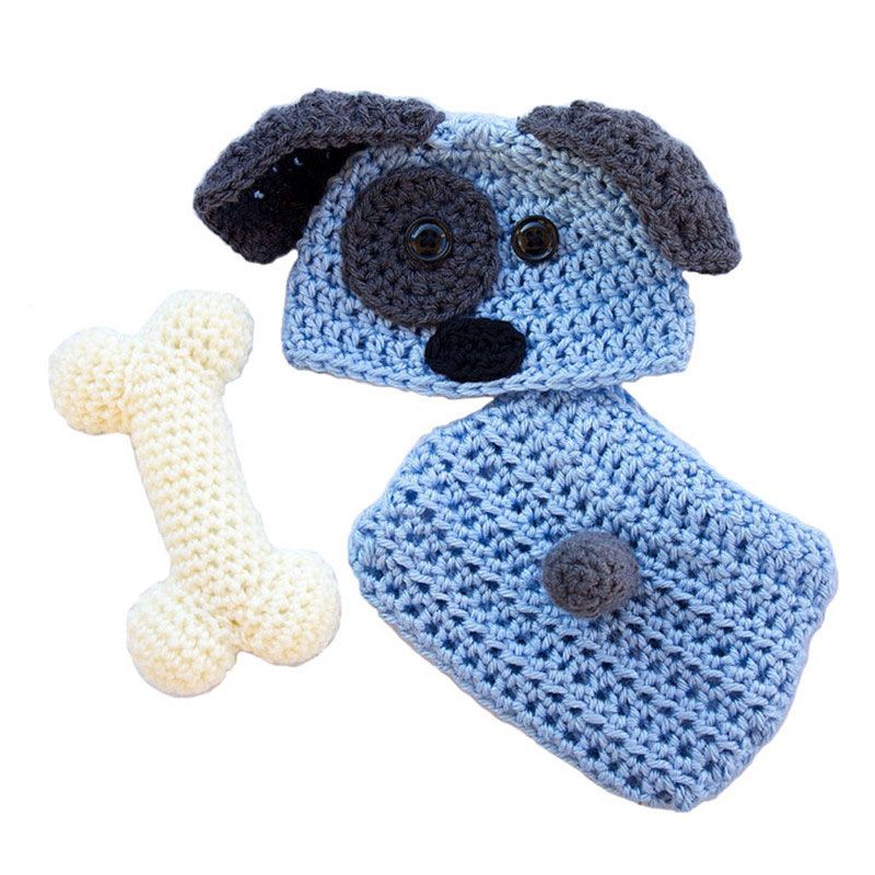 Acheter Pas Cher Nouveau Ne Chiot Costume Crochet Fait A La Main Bebe Garcon Fille Chapeau De Chien Et Ensemble De Couverture De Couche Culotte Animal Halloween Costume Accessoires De Photo Pour Acheter Pas Cher Nouveau Ne Chiot Costume Crochet Fait A La Main Bebe Garcon Fille Chapeau De Chien Et Ensemble De Couverture De Couche Culotte Animal Halloween Costume Accessoires De Photo Pour