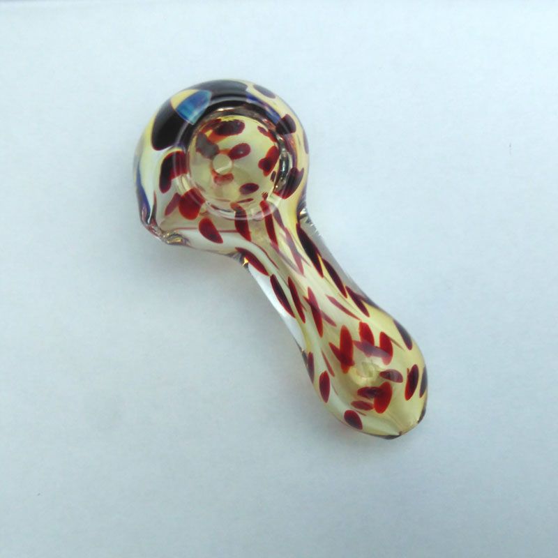 2020 Smoking Blown Glass Hand Pipes Cheap Pyrex Glass Tobacco Spoon