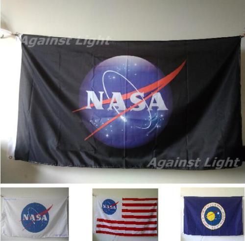 nasa t shirt with american flag