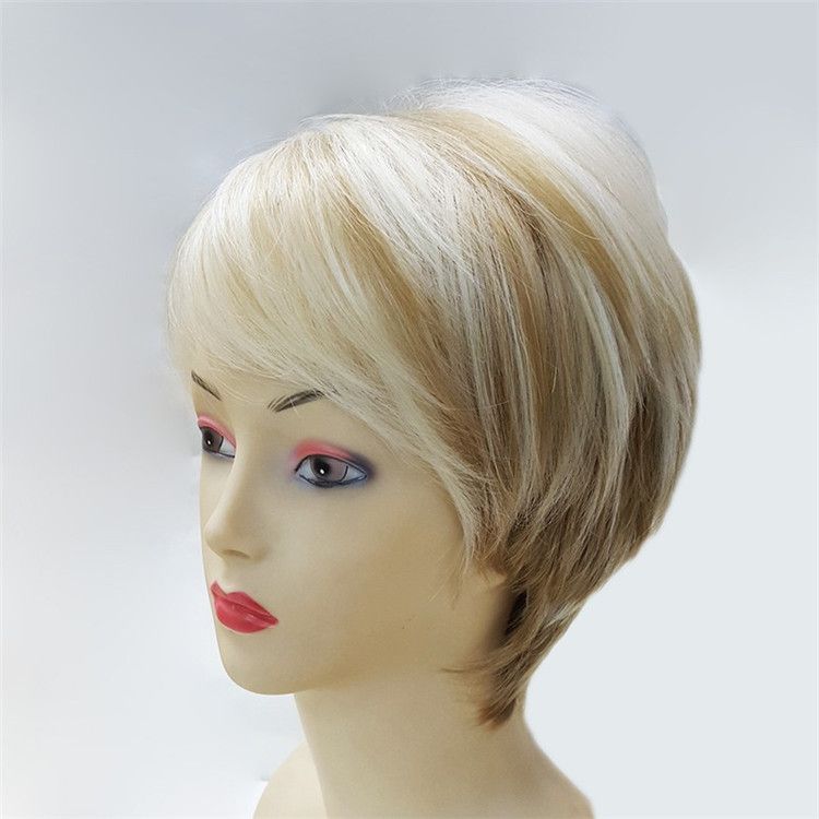 Xt881 Beyonce S Hairstyle Short Blonde Straight Hair Lace Front