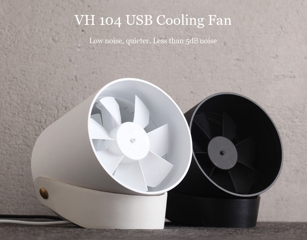 Smart Vh Touch Cooling Fan Ultra Quiet Usb Powered Portable Desk