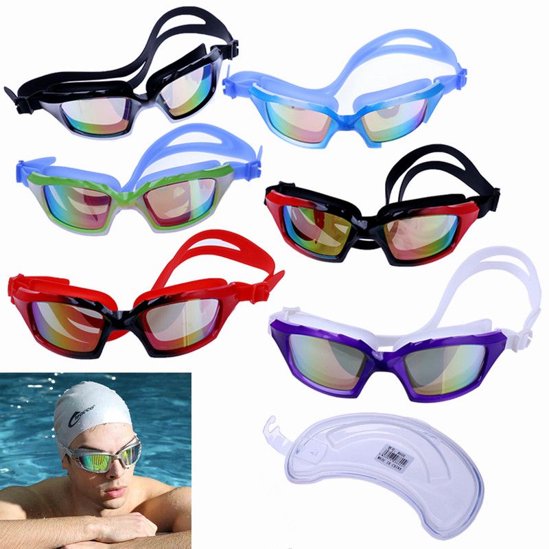 Online Cheap Swim Goggles Clear Swimming Goggles No Leaking Anti Fog Uv ...