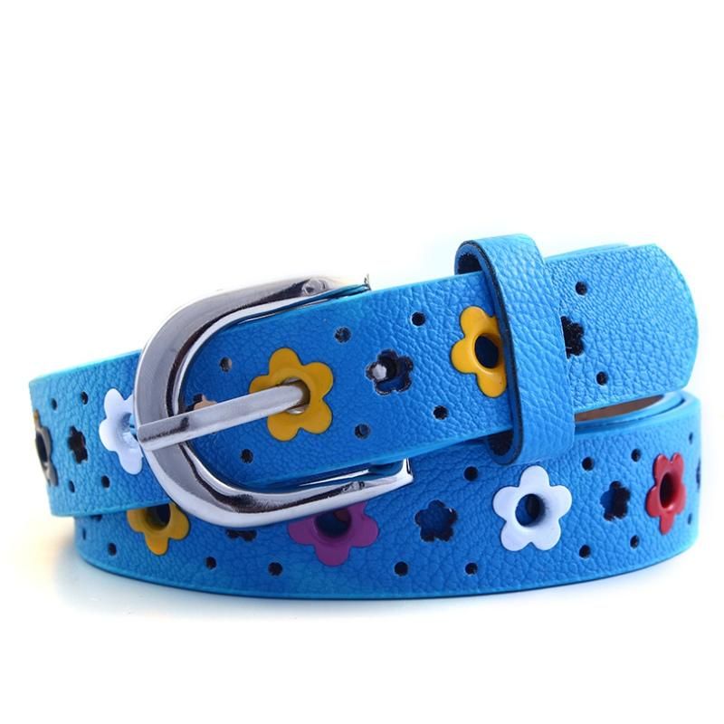 2019 Kids Girls Flower Belt 2017 Designer Baby Girls Cowboy PU Leather Belts Children Boy Girl ...