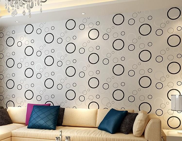 3d circle design wallpaper bubble diy wall sticker wallpaper stickers art  decor mural kid s child room decal