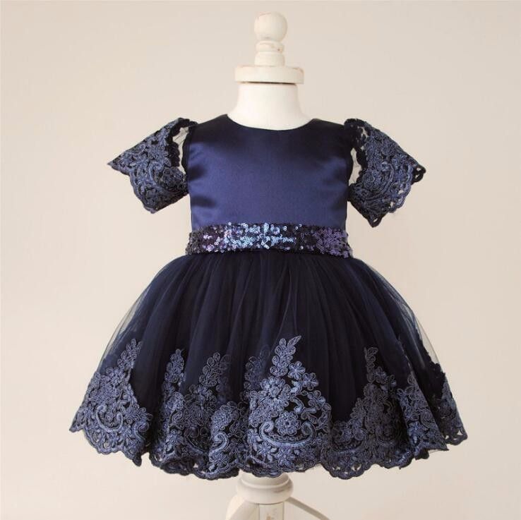 Cute Blue Short Dresses for Girls