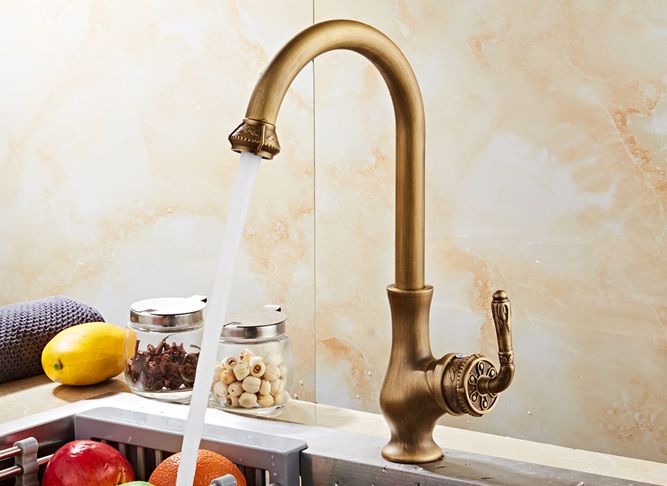 2018 Antique Bronze Finish Kitchen Faucets Bathroom Tap Mixer Single 2018 Antique Bronze Finish Kitchen Faucets Bathroom Tap Mixer Single Hand Hot And Cold Wash Basin From Baianle 112 49 Dhgate Com
