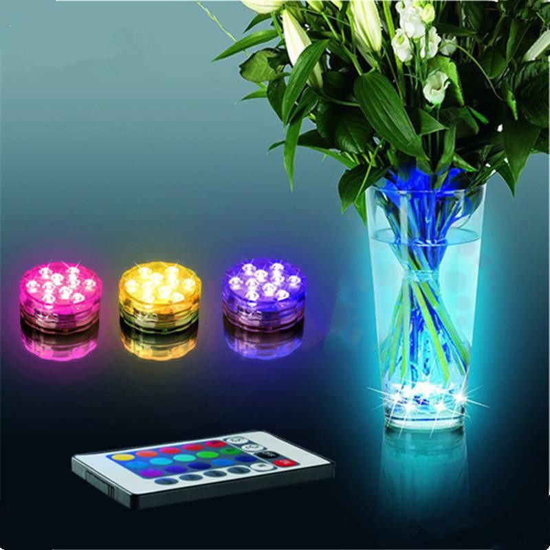 2018 Rgb Led Submersible Light Multi Colors Remote Control 2018 Rgb Led Submersible Light Multi Colors Remote Control Vases Base Wedding Valentine S Day Gifts From Cnmall