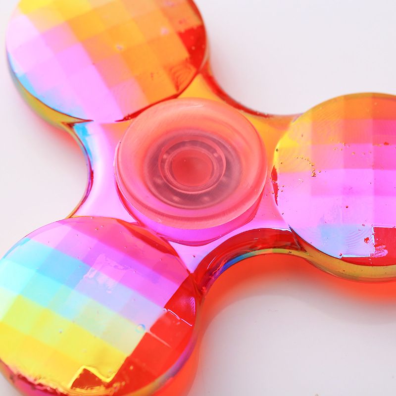 Colorful New Rainbow Fidget Spinner Colorful EDC Gyro Toys Hand Spinner Fidget Fidget