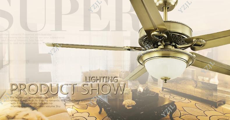 2020 Led Pendant Ceiling Fan Light Simple Fashion European Style