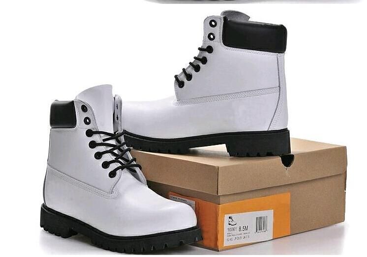 white snow boots men's