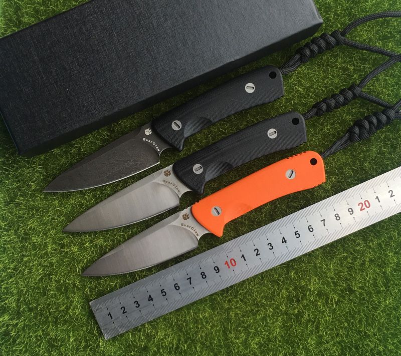 Bear Claw Nettle Fixed Blade Knife D8 Steel G8 Handle Outdoor ... Bear Claw Nettle Fixed Blade Knife D8 Steel G8 Handle Outdoor ...