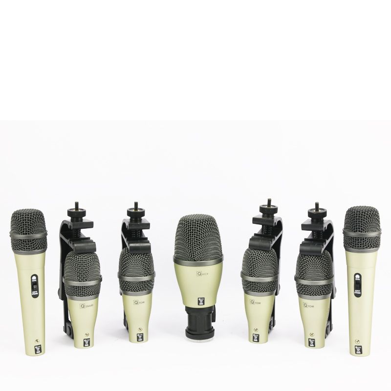 !! Top Quality!! Professional New Boxed SAMSON 7kit Drum Kit Microphone