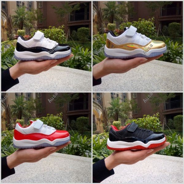 Blanco 11 Dorado Niños Baja Zapatos Negro Básquetbol Concord Deportivos Retro Para Estatura De Rojo cA34q5jRL