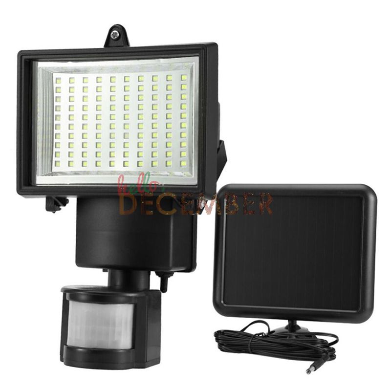 2018 60 100 120 Leds Led Solar Motion Sensor Floodlight Ip65 2018 60 100 120 Leds Led Solar Motion Sensor Floodlight Ip65 Waterproof Pir Lamp Outdoor Security Wall Lights From Ledecember