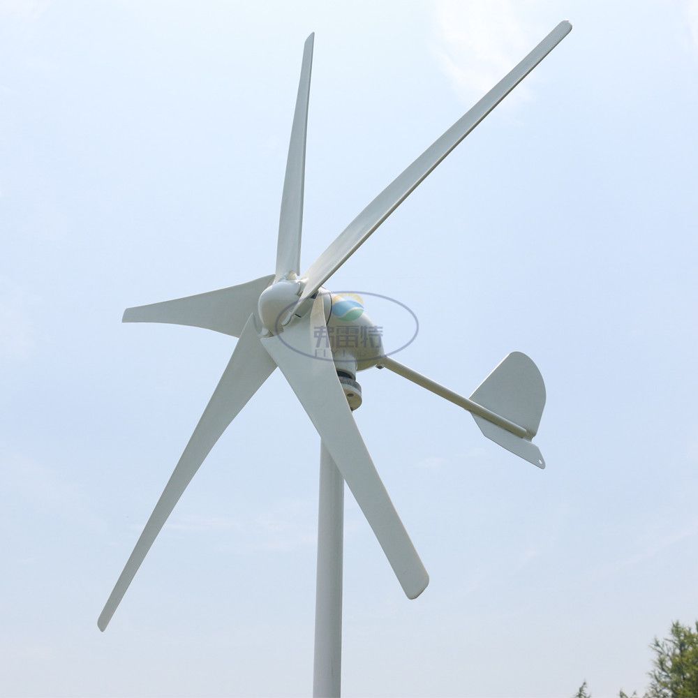Residential Wind Energy Wind Power Generator 400w 12V Horizontal Wind Turbine From Hexiqing