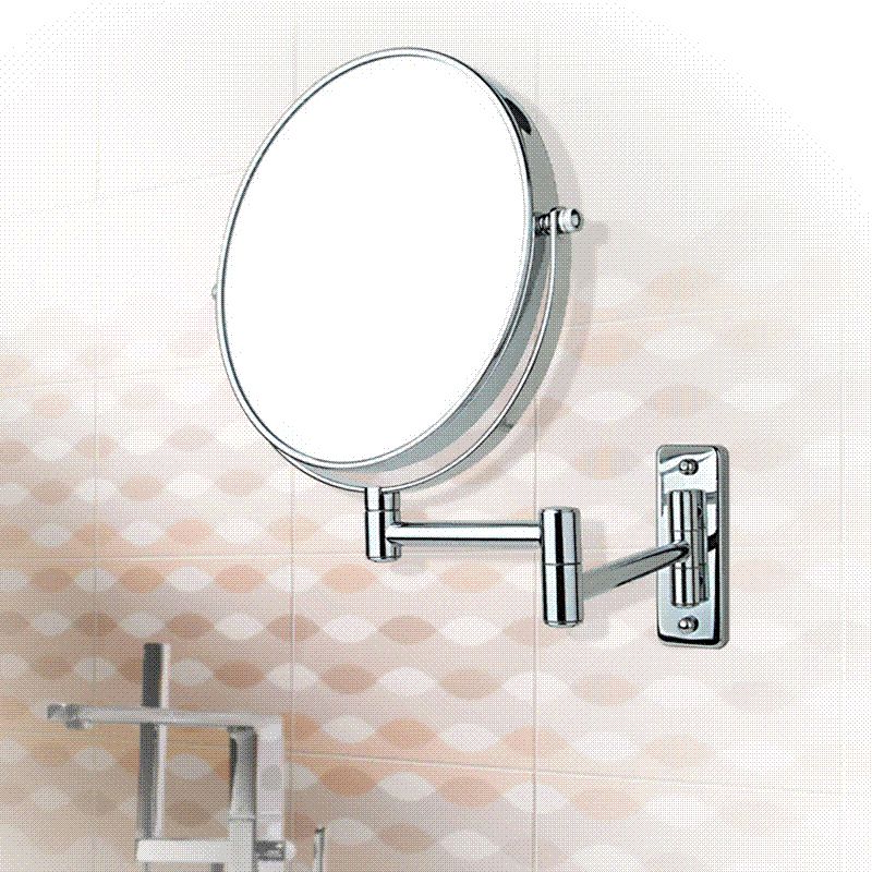 8 Inches Wall Mounted Make Up Mirror Shaving Bathroom 7x 8 Inches Wall Mounted Make Up Mirror Shaving Bathroom 7x Magnification Dual 2 Sided Cosmetic Makeup Oval Vanity Mirrors From Bbb8