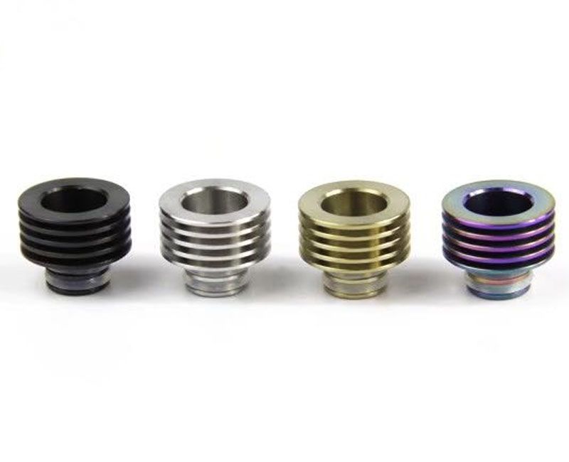 Heat Sink Drip Tips 510 Thread Stainless Steel Material Fit For Smok Tfv4 Tank Kanger Subtank Mini Subox Mini Rta Rba Rda Atomizers