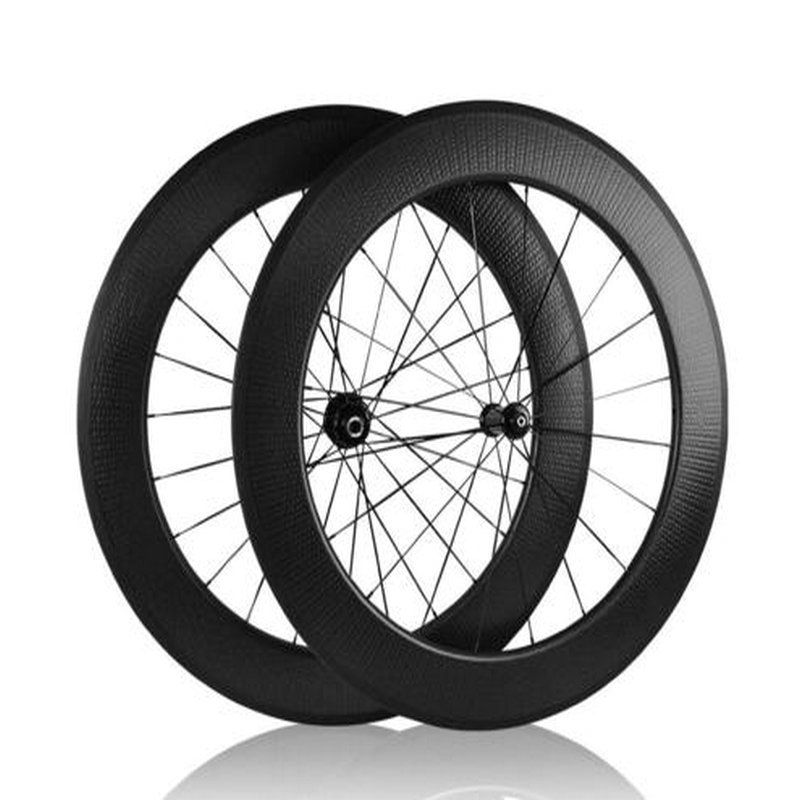 Großhandel AWST Heißer Verkauf Dimpled Carbon Laufradsatz 88mm Rennrad Drahtreifen Räder ...