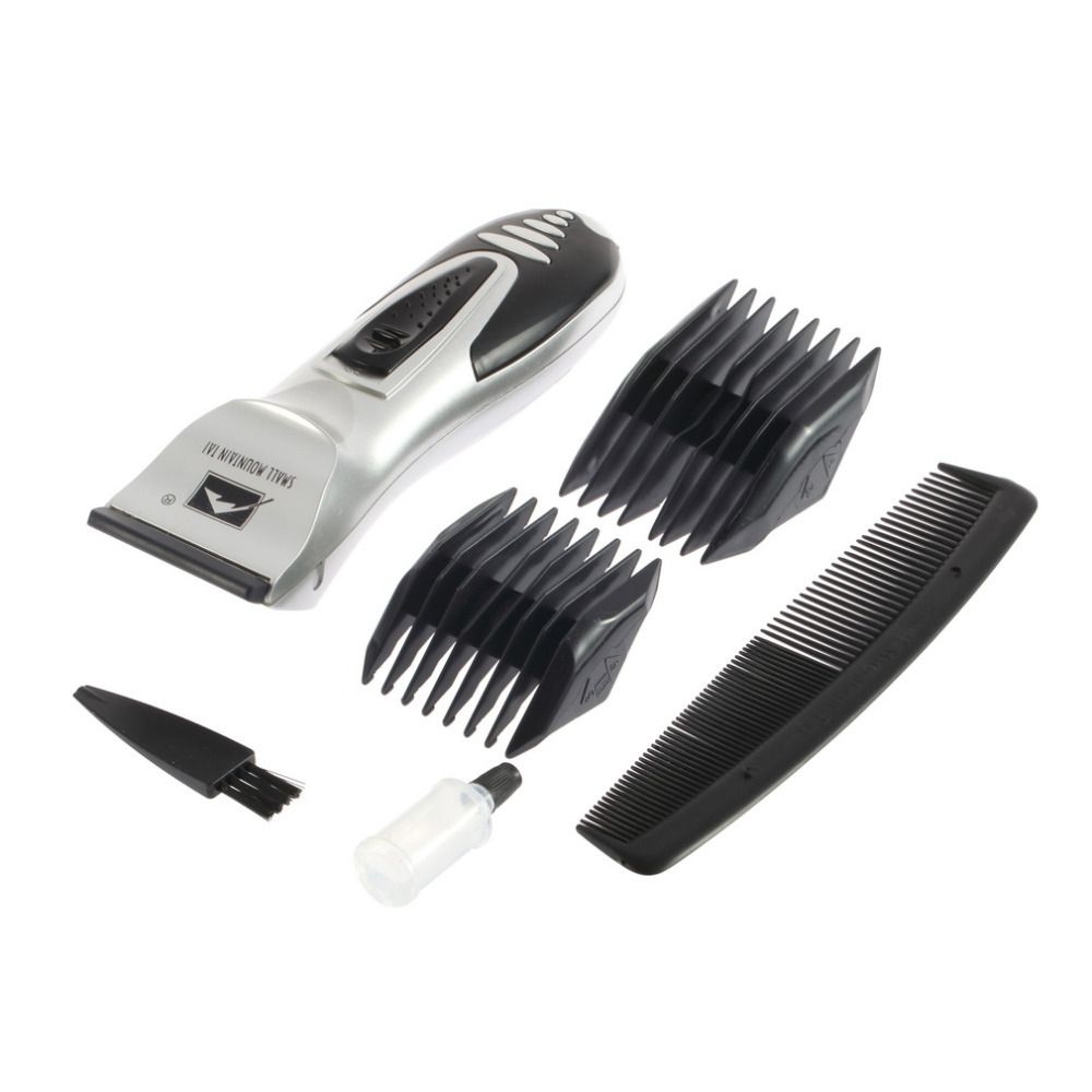 Hair Trimmer Silver Hair Clipper Trimmers Men Electric Body