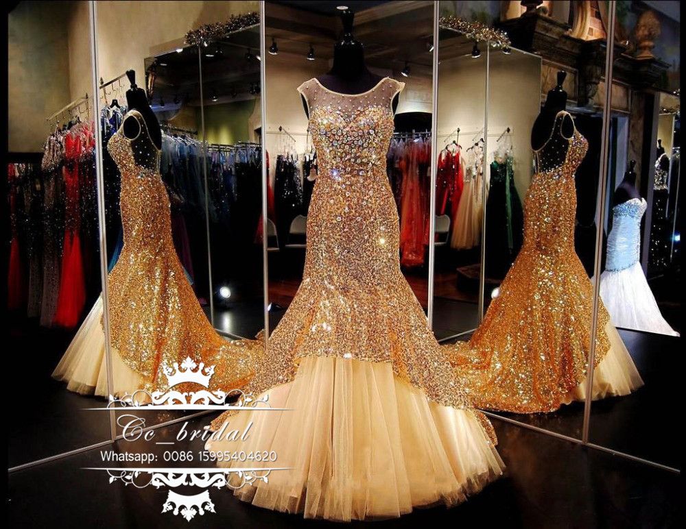 Gold long gowns with a real long train youtube