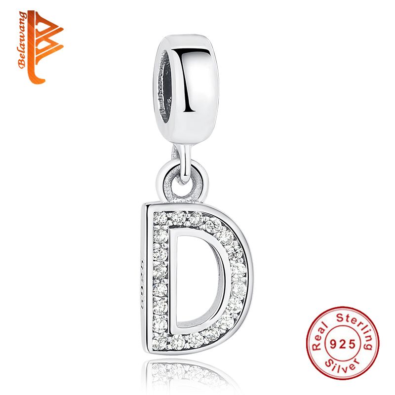 charm pandora originale lettera d charm pandora originale lettera d