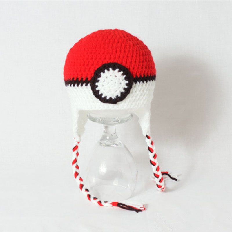 Grosshandel Neuheit Charakter Anime Hut Handgefertigte Stricken Hakeln Baby Junge Madchen Zwillinge Rot Grun Cartoon Ball Hut Kinder Halloween Kostum Kleinkind Foto Requisiten Von Awesome Shop 10 02 Auf De Dhgate Com Dhgate