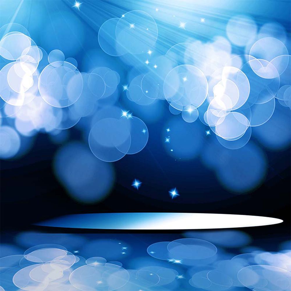 2019 blue polka dots photography backdrops sparkling light formal background design