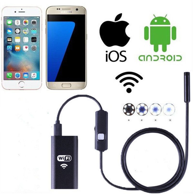 Беспроводной эндоскоп <b>WiFi</b> бороскоп инспекции камеры <b>2.0</b> ...