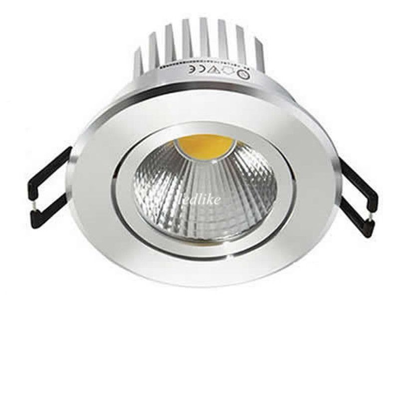 9w Cob Led Ceiling Downlight Dimmable Recessed Light Warm Cold 9w Cob Led Ceiling Downlight Dimmable Recessed Light Warm Cold White Fixture Spot Cri85 110 240v Driver Downlighters Down Lights From