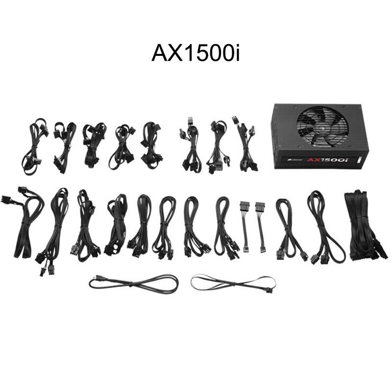 ATX Power Supply Gaming PSU 80PLUS TITANIUM Desktop PC Power Supply